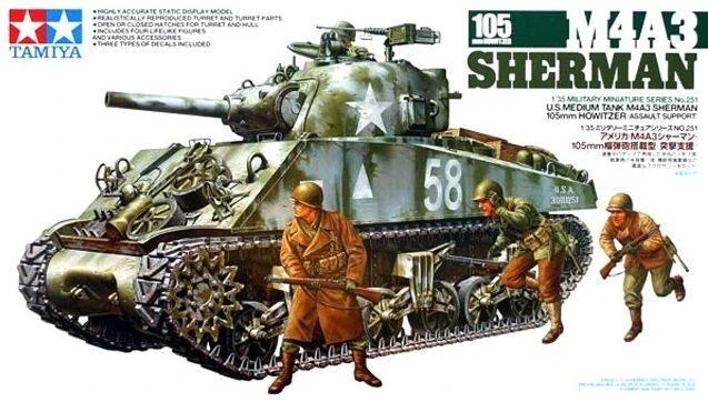 1/35 M4A3 Sherman 105mm