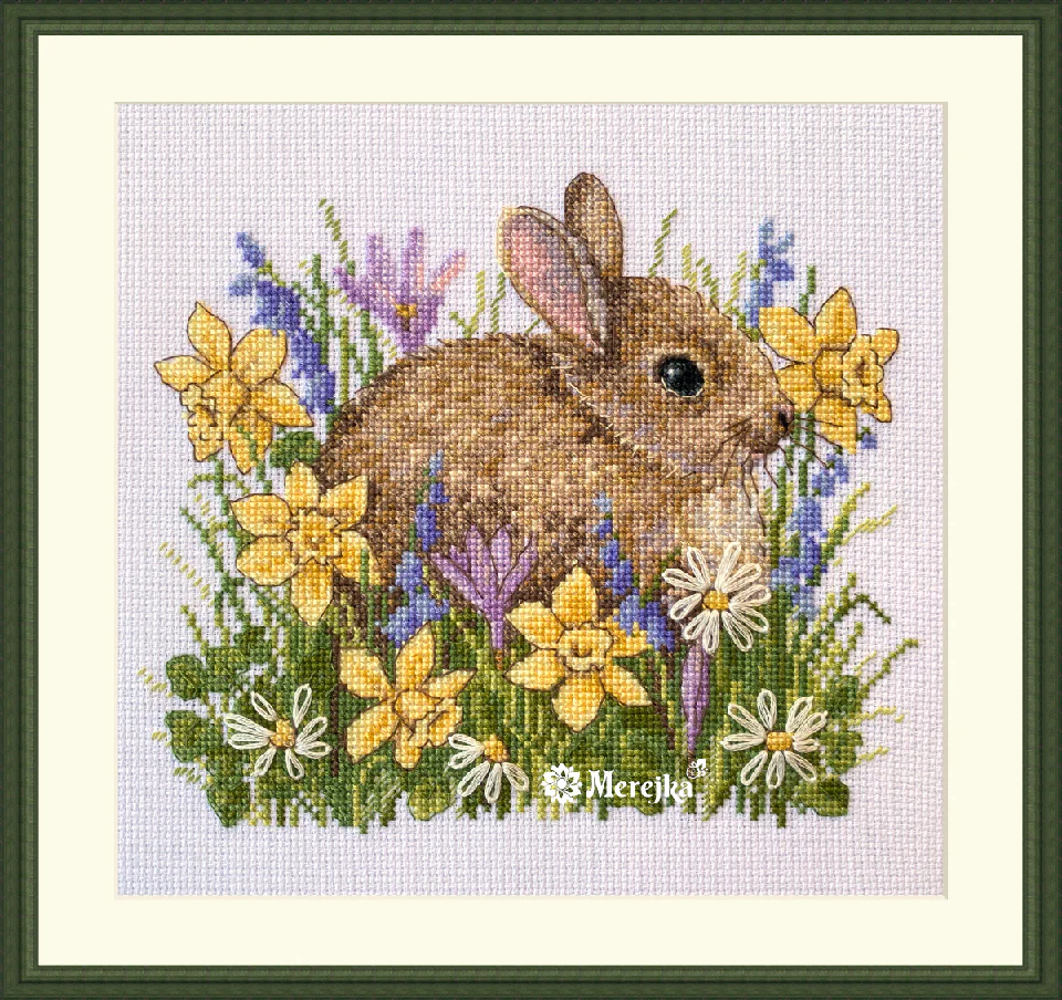 Merejka ชุดปักครอสติช Little Rabbit