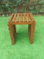 โต๊ะข้างเตียงสระว่ายน้ำ โต๊ะข้างเตียงอาบแแดด โต๊ะข้างเตียงไม้สัก