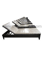 เตียงสระว่ายน้ำหวายเทียมพร้อมเบาะ 1