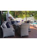 โซฟาหวาย โซฟาห้องนั่งเล่น โซฟาห้องรับแขก Rattan sofa Woven rattan sofa Living room sofa 74