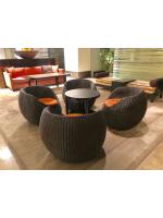 โซฟาหวายเทียม rattan sofa 1