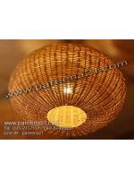 โคมไฟหวายแบบแขวนเพดาน153