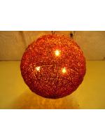 Rattan Ceiling Lamp Resort decorations โคมไฟหวายทรงกลม แขวนเพดาน