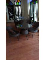 เก้าอี้หวายสาน เก้าอี้ในสวน Rattan Chair Woven rattan chair Woven chair Outdoor chair Garden chair 7