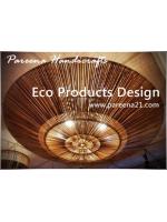 โคมไฟแขวนเพดาน โคมไฟไม้ไผ่ ตบแต่งบ้าน โรงแรม รีสอรท์ สปา Hotel Decorations Bamboo Ceiling Lamps