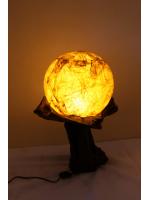 Wooden Table Lamp โคมไฟไม้แบบตั้งโต๊ะ