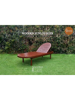 Teak Wood Sun Lounger เตียงอาบแดดไม้สัก เตียงริมสระน้ำ สวย ทนทาน