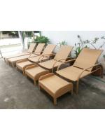เตียงนอนริมสระน้ํา เตียงนอนริมทะเล เตียงหวาย เตียงอาบแดด เตียงหวายสาน Sun Bed Daybed 48