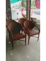 เก้าอี้หวายสาน เก้าอี้ในสวน Rattan Chair Woven rattan chair Woven chair Outdoor chair Garden chair 55
