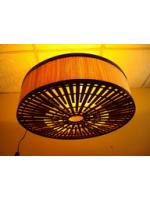 โคมไฟไม้ไผ่แบบแขวนเพดาน Bamboo Ceiling Lamp