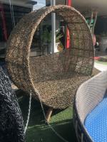 เฟอร์นิเจอร์ในสวน Garden furniture เฟอร์นิเจอร์หวายตกแต่งสวนสวน Rattan furniture garden decoration เฟอร์นิเจอร์รังนกหวายตกแต่งสวนสวน Rattan bird nest furniture garden decoration 72