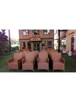 เก้าอี้หวายสาน เก้าอี้ในสวน Rattan Chair Woven rattan chair Woven chair Outdoor chair Garden chair 52