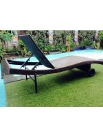 เตียงนอนริมสระน้ํา เตียงนอนริมทะเล เตียงหวาย เตียงอาบแดด เตียงหวายสาน Sun Bed Daybed 46