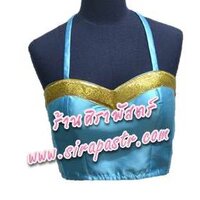 เกาะอก(ครึ่งตัว)เดินเทป-สีฟ้า (size-M / ขนาดตามรายละเอียดสินค้า)