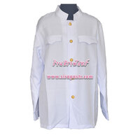 เสื้อราชปะแตน สีขาว-B1 (รอบอก 40 นิ้ว *ตรวจสอบรายละเอียดในหน้า)
