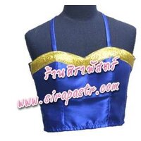เกาะอก(ครึ่งตัว)เดินเทป-สีน้ำเงิน (size-M / ขนาดตามรายละเอียดสินค้า)