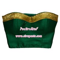 เกาะอก(ครึ่งตัว)เดินเทป-สีเขียวเข้ม (size-M / ขนาดตามรายละเอียดสินค้า)