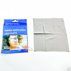 ผ้าเช็ดเลนส์แว่นตากันหมอก Nano Anti-Fog Lens Cloth