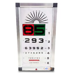 ป้ายวัดสายตามองไกล ระยะ 6 เมตร (เวอร์ชั่น2)