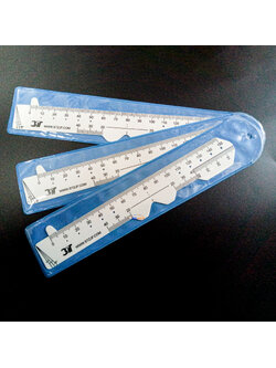 ไม้บรรทัด วัด PD แว่นตา วัดเลนส์