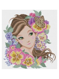 Pinn หญิงสาวกับดอกไม้