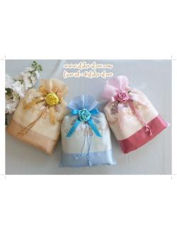 ผ้าขนหนูอย่างดีเชิงแพรแพ็คถุงผ้า ขนาดเช็ดตัว 27x54 นิ้ว