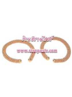 ข้อเท้าตัวหนอน-สีทอง ( เล็ก / กลาง) *เลือกขนาด