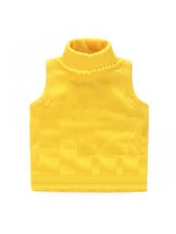 แพทเทิร์นเสื้อคอเต่าเด็กแขนกุด 1 แพก มี 1 ไซส์ มีไซส์ 90,100,110,120,130,140