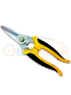 กรรไกรสําหรับตัดเลนส์สีเหลืองดํา