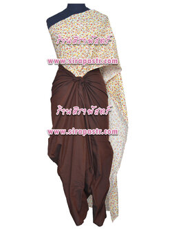 ชุดไทยสไบลายดอก (*รายละเอียดในหน้าสินค้า)
