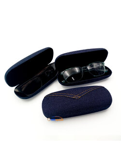 กล่องแว่นตา ยีนส์ (สีดํา)