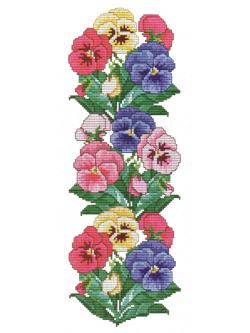 EMS ผังลาย Pansy Border