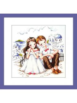 Soda ชุดปัก Lovers in Santorini