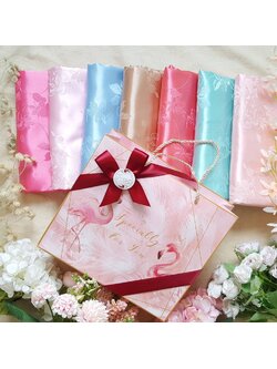 ผ้าแพรอย่างดียี่ห้อ Bless แพ็คกล่อง+ถุง