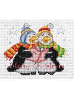 Pinn คริสต์มาส – นกเพนกวิน