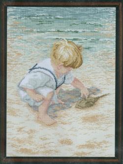 Janlynn ผังลาย Boy with Horseshoe Crab