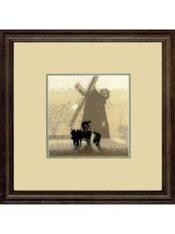 Heritage Crafts ชุดปัก Windmill