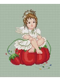 EMS ผังลาย Stitching Angel with Pincushion