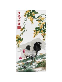 Pinn ไก่นำโชค( เซิง อี้ ซิง หลง) การค้าเจริญรุ่งเรือง