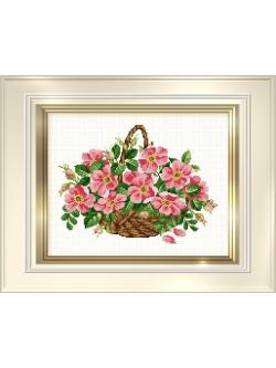 EMS ผังลาย Wild Roses Basket