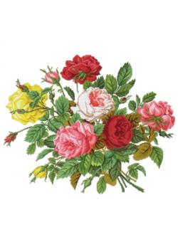 EMS ผังลาย Roses in their splendour