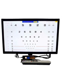 จอ LED Visual Auto Charts 19” จอวัดสายตาระบบดิจิตอล (เวอร์ชั่น1)
