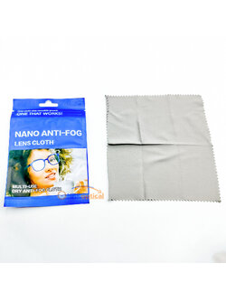 ผ้าเช็ดเลนส์แว่นตากันหมอก Nano Anti-Fog Lens Cloth