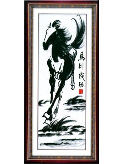 ชุดปักจีน Galloping Horse