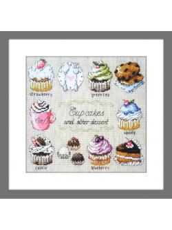 Soda ชุดปัก CUP CAKES