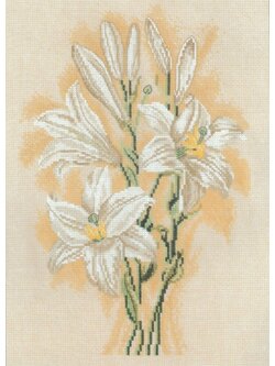 Needlepoise ผังลาย Lilies