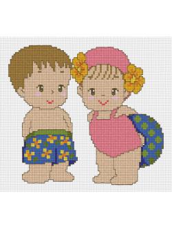 Pinn นักว่ายน้ำคู่