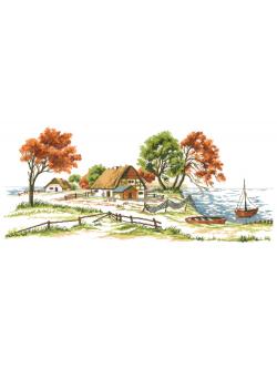 Eva Rosenstand ชุดปัก Cottage Near Water