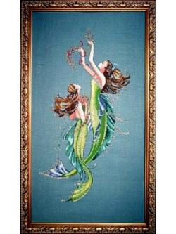 Mirabilia ผังลาย Mermaids of the Deep Blue